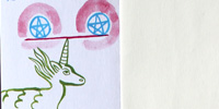 Unicorn Tarot Pentacles