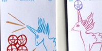 Unicorn Tarot Pentacles